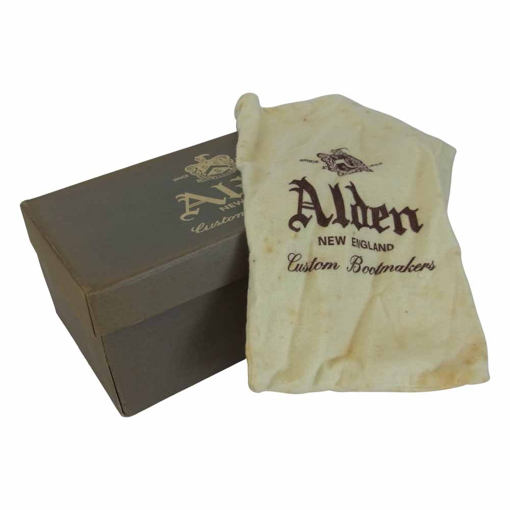 ALDEN オールデン 2522 × SHIPS シップス シューズ オフホワイト系 8 1/2 D【中古】