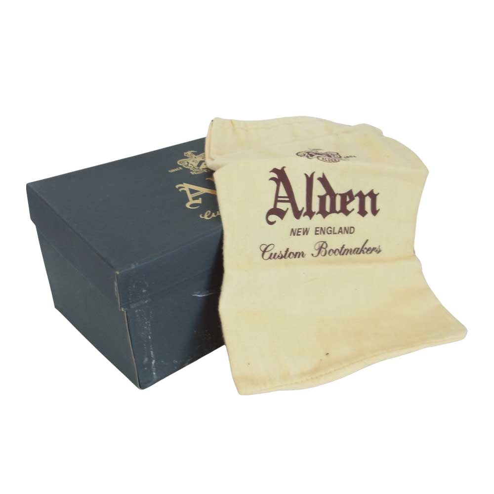 ALDEN オールデン 29330F プレーントゥ ホワイト スエード バックス シューズ ホワイト系 7.5D【中古】