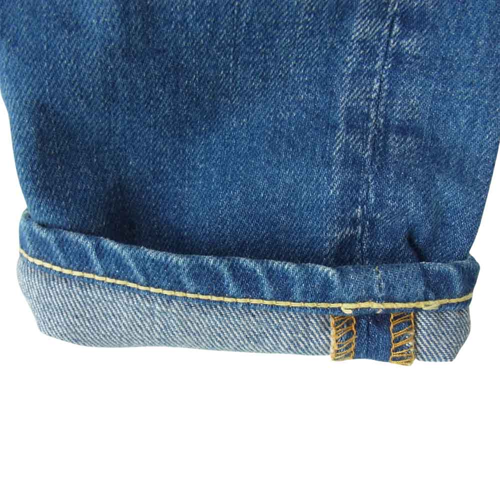 VISVIM ビズビム 0315105005003 social sculpture denim ソーシャル スカルプチャー デニム パンツ インディゴブルー系 1【中古】