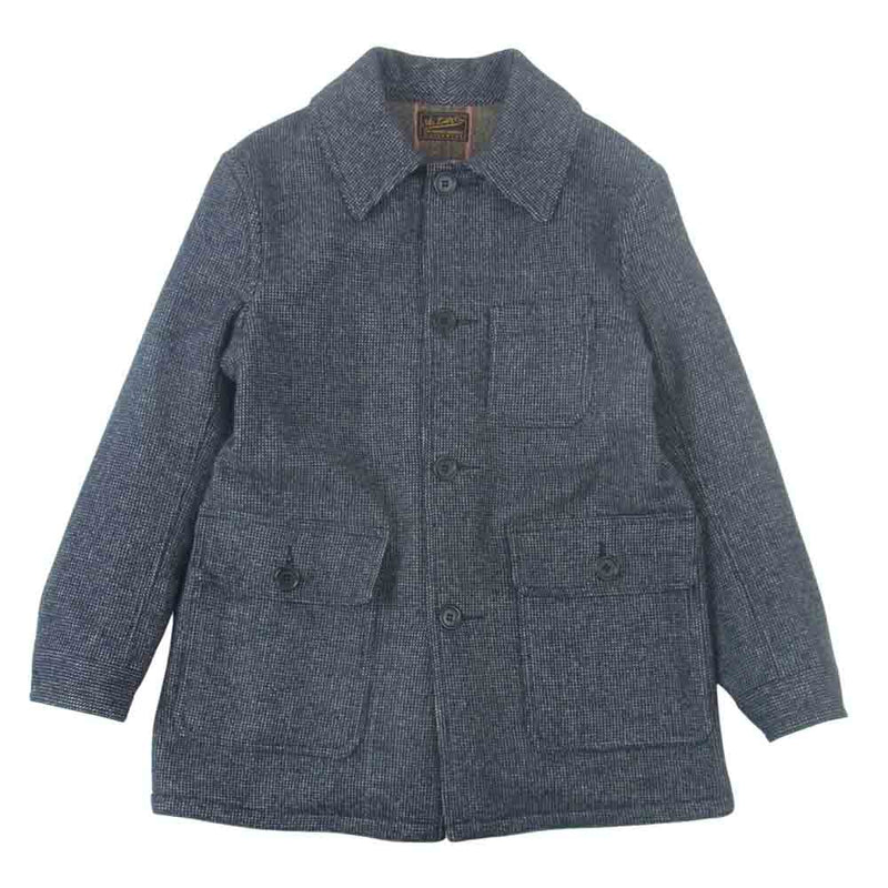 AT LAST アットラスト WOOL OVER COAT ウール オーバー コート ダークブラウン系 38【美品】【中古】