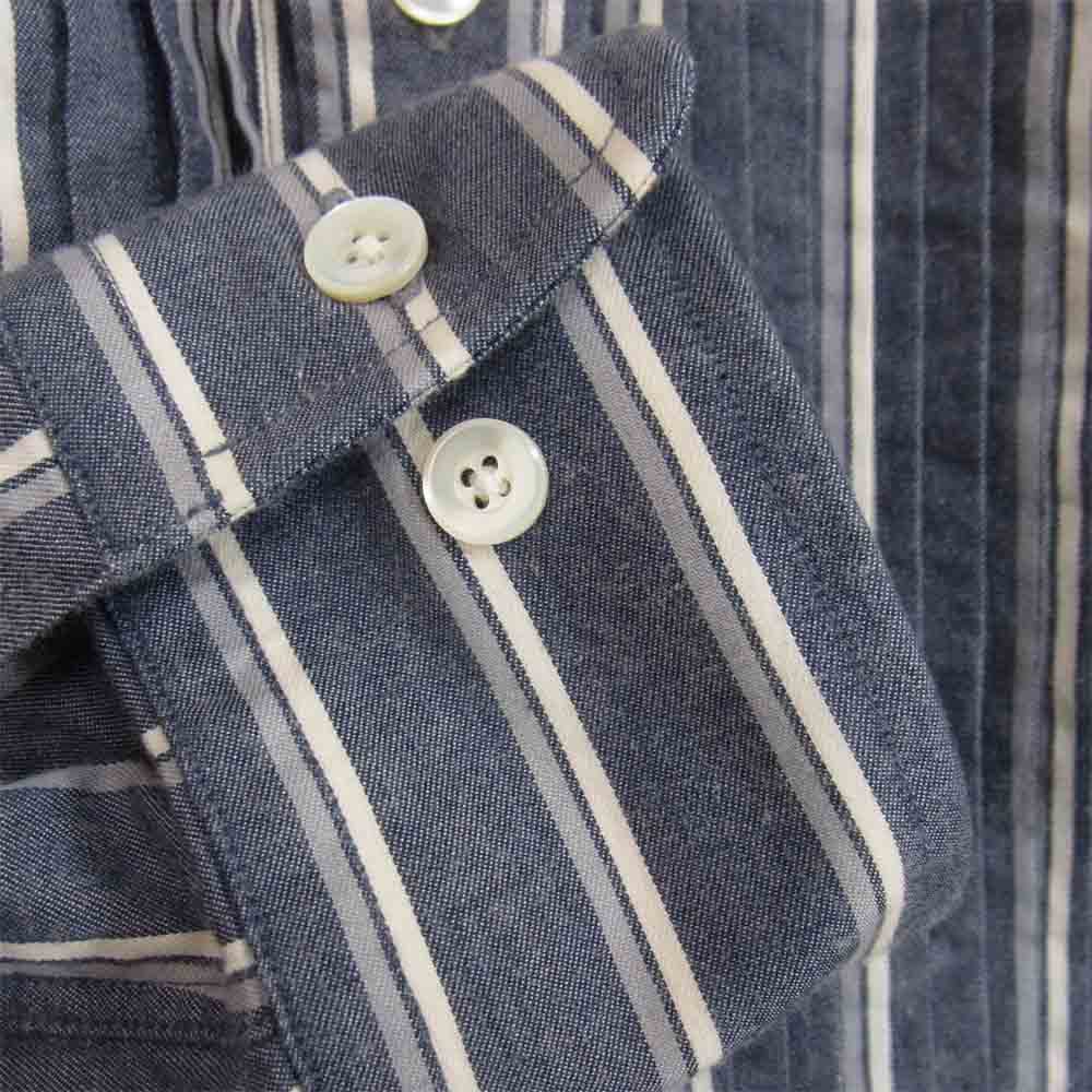 The Stylist Japan ザスタイリストジャパン COTTON WING COLLAR SHIRT コットン ウイング カラー シャツ グレー系 M【中古】