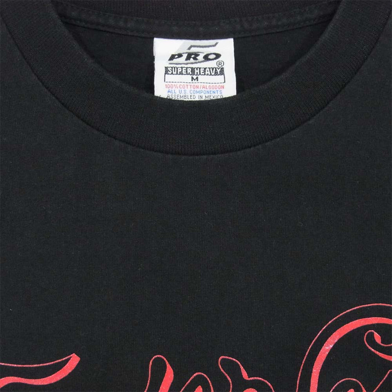 TENDERLOIN テンダーロイン T-TEE B ボルネオスカル ヘビー Tシャツ コットン ロゴ ブラック系 M【中古】