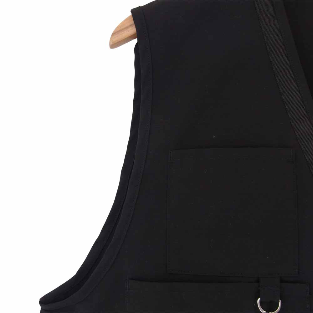 バンブーシュート M210103 HIKING VEST ハイキング ベスト ブラック系 L【新古品】【未使用】【中古】