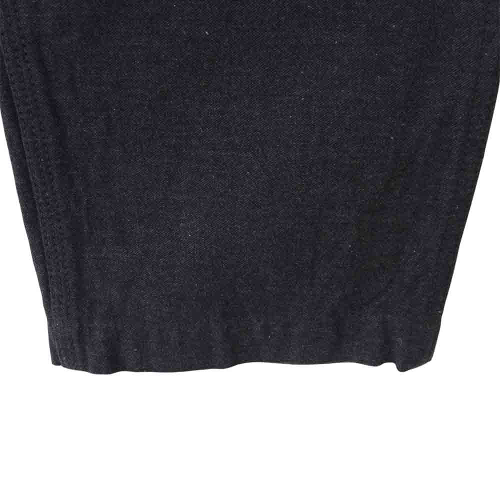 SASAFRAS ササフラス SF-201722 Fall Leaf Sprayer Pants Black Satin フォール リーフ スプレイヤー ブラックサテン パンツ チャコール系 S【新古品】【未使用】【中古】