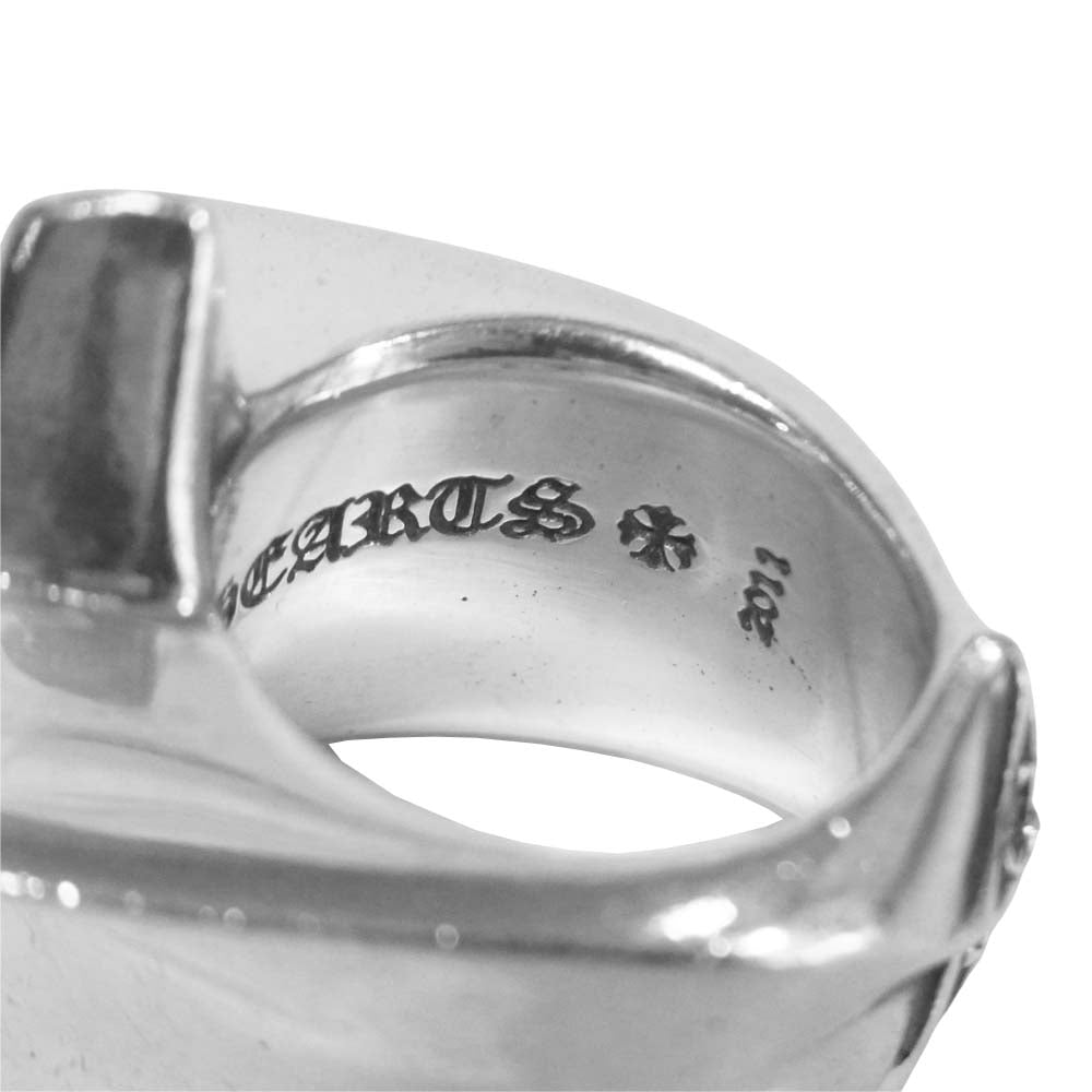 CHROME HEARTS クロムハーツ(原本無) ラージ スター リング シルバー925 シルバー系 11号【中古】
