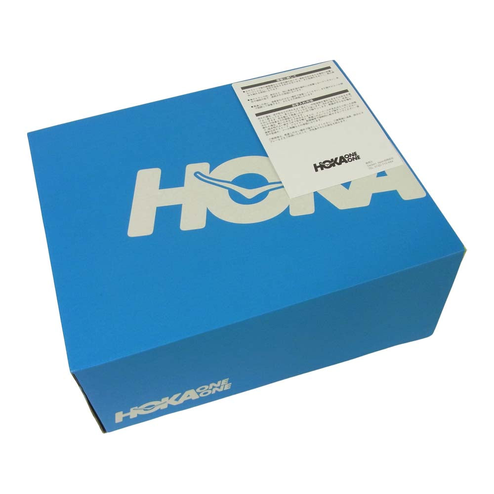 HOKA ONE ONE ホカ オネオネ 1019752 BONDAI LTR WIDE ボンダイ レザー ワイド ランニング スニーカー ブラック系 26cm【新古品】【未使用】【中古】