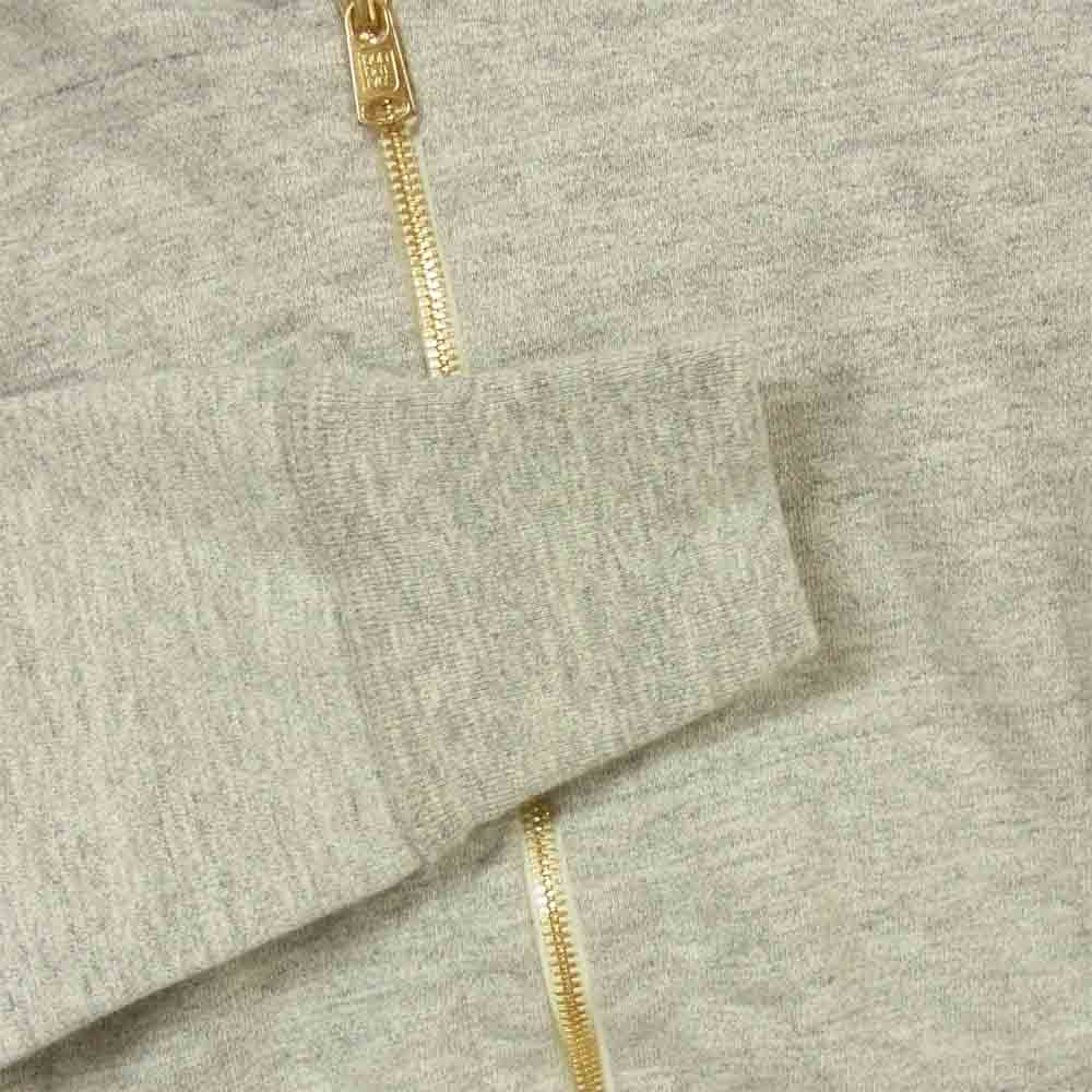nonnative ノンネイティブ NN-C1909 DWELLER HOODED FULL ZIP COTTON SWEAT フルジップ コットン フーデッド スウェット パーカー グレー系 1【新古品】【未使用】【中古】