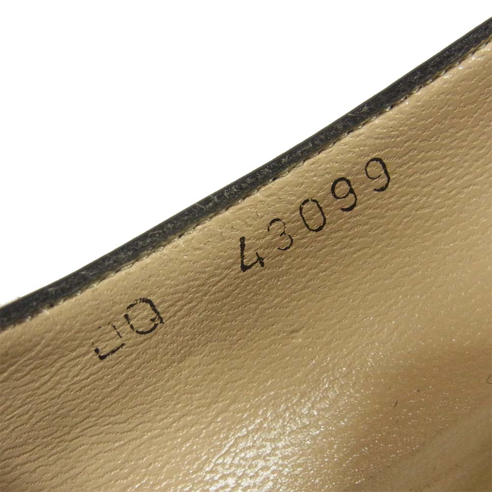 Salvatore Ferragamo サルヴァトーレフェラガモ パンプス DQ 43099 149 イタリア製 ダークネイビー系 5.5C【中古】