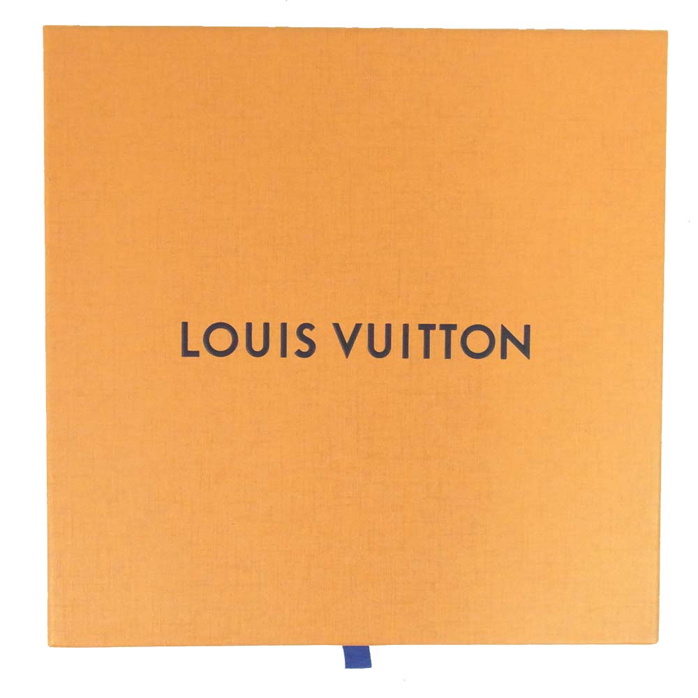 LOUIS VUITTON ルイ・ヴィトン M70692 モノグラム 鯉 スカーフ シルク イタリア製 ライトブルー系【新古品】【未使用】【中古】