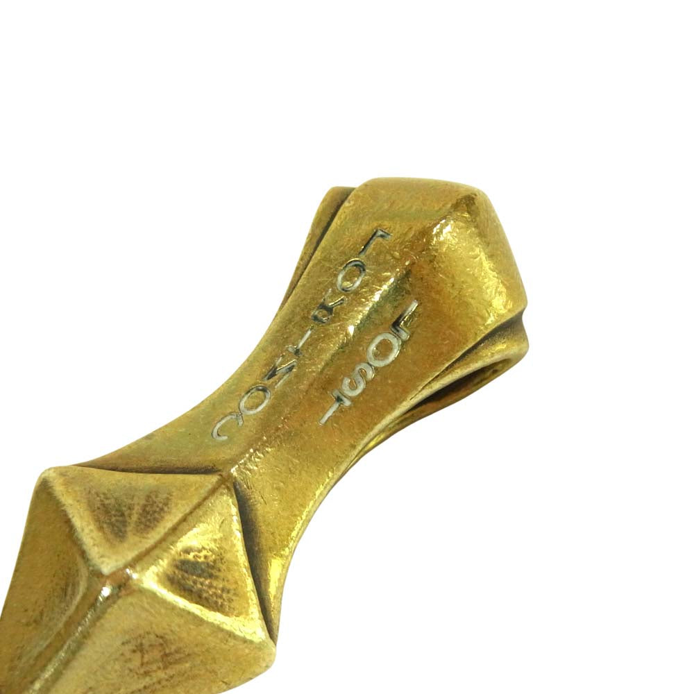 LOST CONTROL ロストコントロール ARGENT GLEAM BRASS WALLET CHAIN Type-2 真鍮 ブラス ウォレット チェーン ゴールド系【中古】