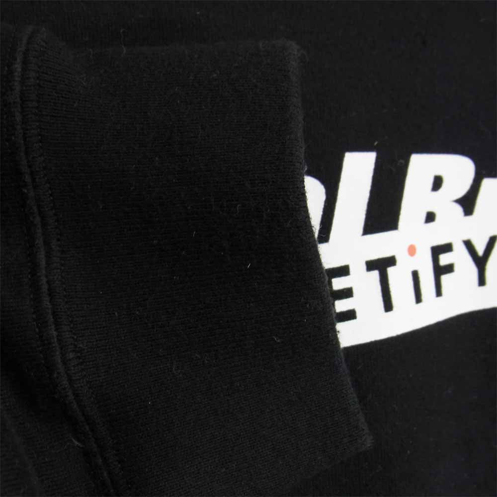 F.C.R.B. エフシーアールビー 20AW FCRB-202188 × ケースティファイ CASETiFY L/S SUPPORTER SCARVES TEE ロングスリーブ Tシャツ ブラック系 XL【中古】