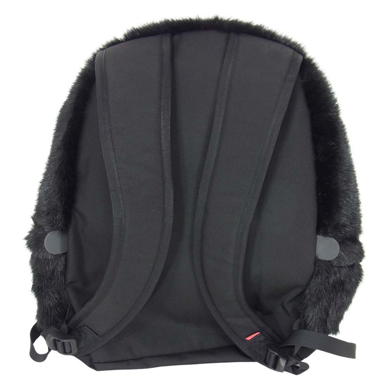 Supreme Fur Backpack 20L 黒  ファー リュックサック