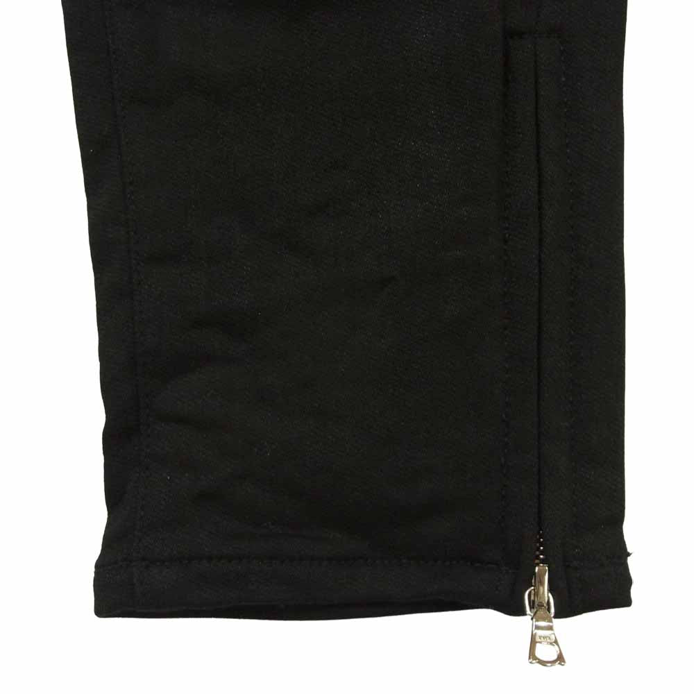 イサムカタヤマ バックラッシュ 1798-03 カンガルーレザー切替 バイカー パンツ ブラック系 L【極上美品】【中古】