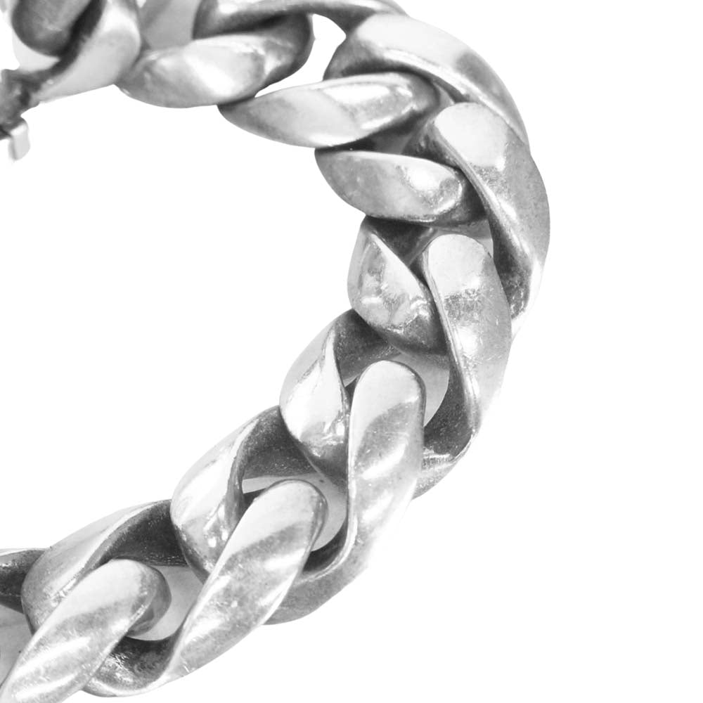 CHROME HEARTS クロムハーツ(原本無) ID FLORAL CRS ID フローラルクロス ID クラシックリンク ブレス 1ダイヤ シルバー系【中古】