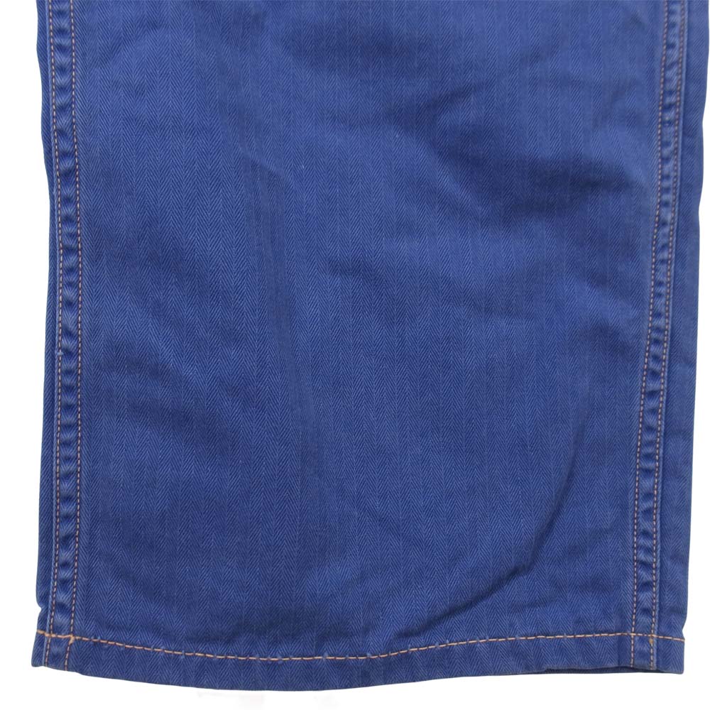 BOOTLEGGERS ブートレガーズ シンチパック ダブルニー ワーク トラウザーズ パンツ ブルー系 34【中古】