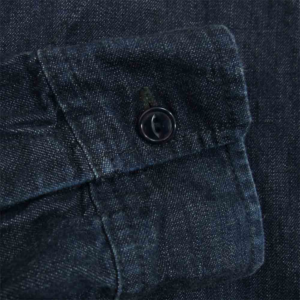 SASAFRAS ササフラス Gardenia Jacket ガーデニア ジャケット インディゴブルー系 L【美品】【中古】