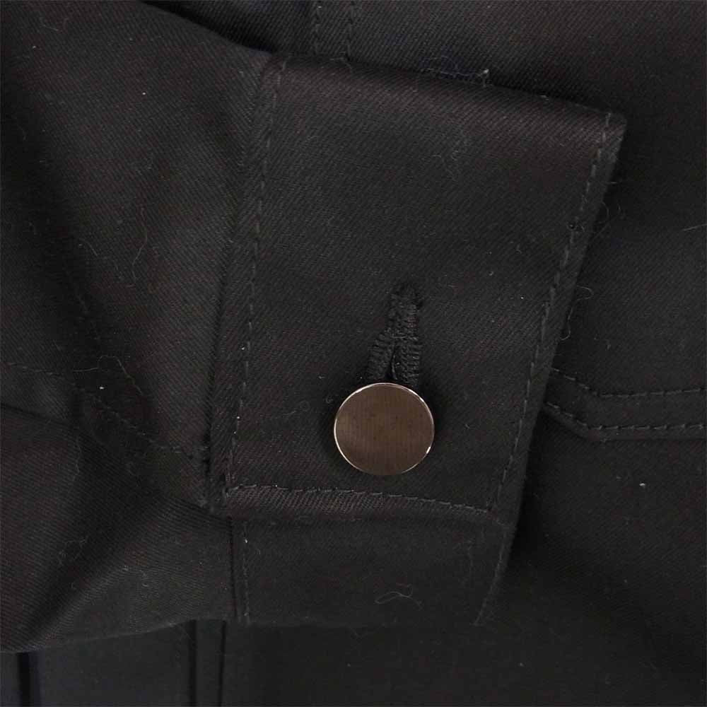 フミトガンリュウ 19SS Fu1-BL-04 WATER RESISTANT PLEATED BLOUSON ブラック系 1【美品】【中古】