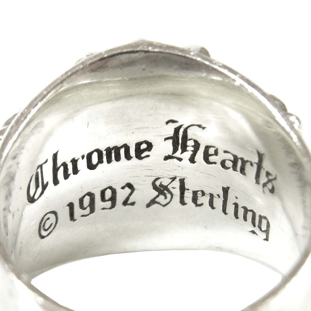 CHROME HEARTS クロムハーツ(原本無) KEEPER キーパー リング スターリングシルバー シルバー系 26号【中古】