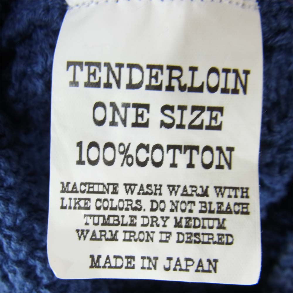 TENDERLOIN テンダーロイン T-TAM コットン タム ブルー系 ONE SIZE【中古】