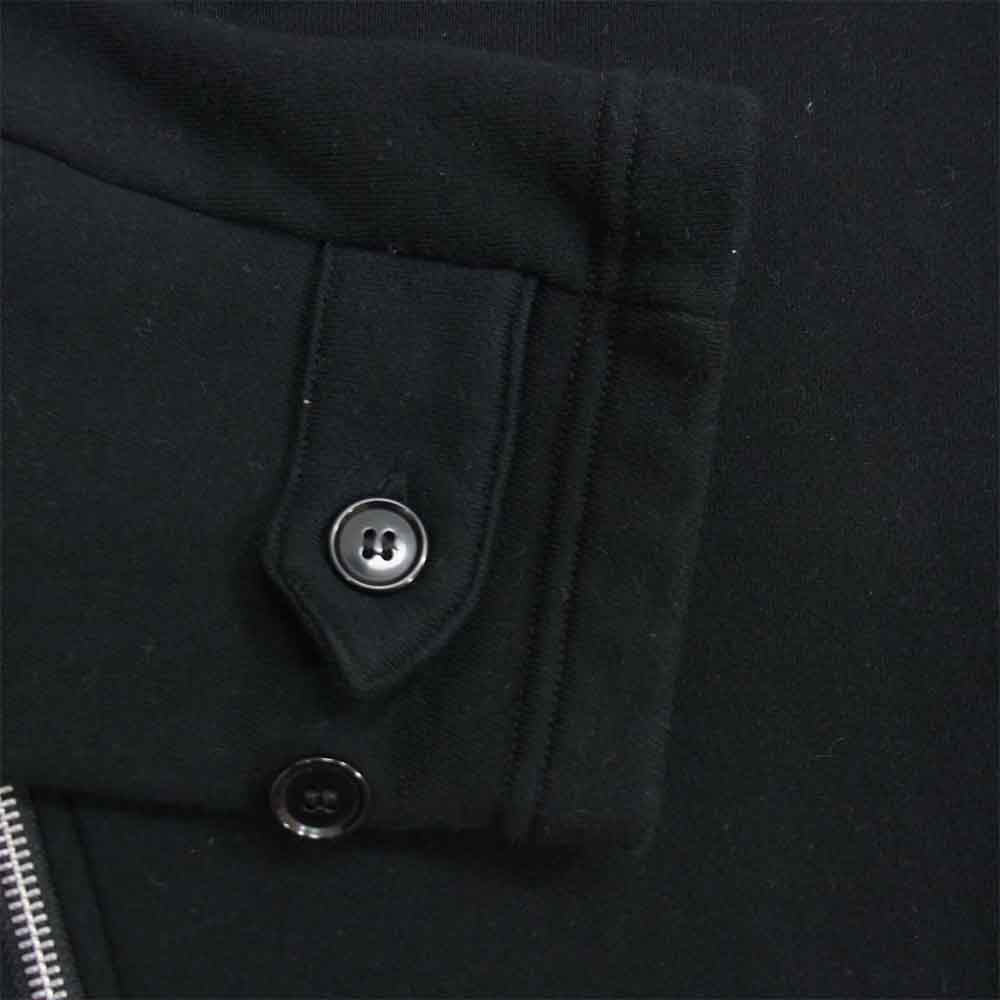 ZUCCa ズッカ CZ54JA687 スウェット ロング ジップ パーカー ブラック ブラック系 M【中古】