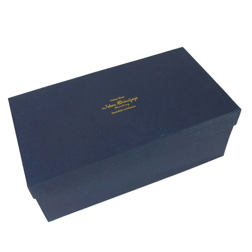 JALAN SRIWIJAYA ジャランスリウァヤ 98589 コインローファー シューズ レザー ブラック系 8.5【新古品】【未使用】【中古】