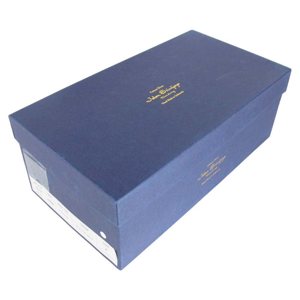 JALAN SRIWIJAYA ジャランスリウァヤ 98313 Vチップ ビジネスシューズ ブラック系 6【新古品】【未使用】【中古】