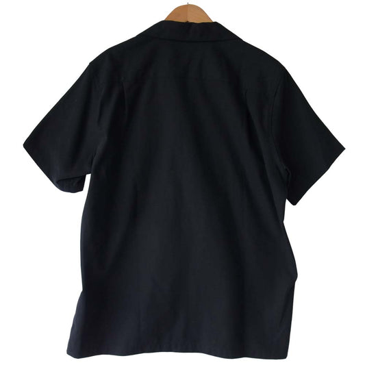 WACKO MARIA ワコマリア 18SS TWO-TONE 50'S SHIRT TYPE-2 ツートーン シャツ 黒×ピンク M【中古】