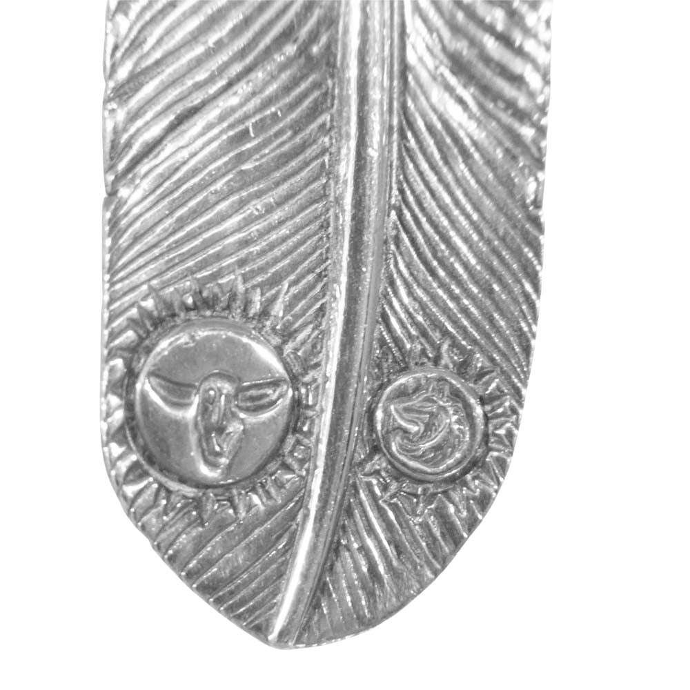 タディアンドキング SV 銀爪 プレーン フェザー 右向き トップ シルバー系【中古】