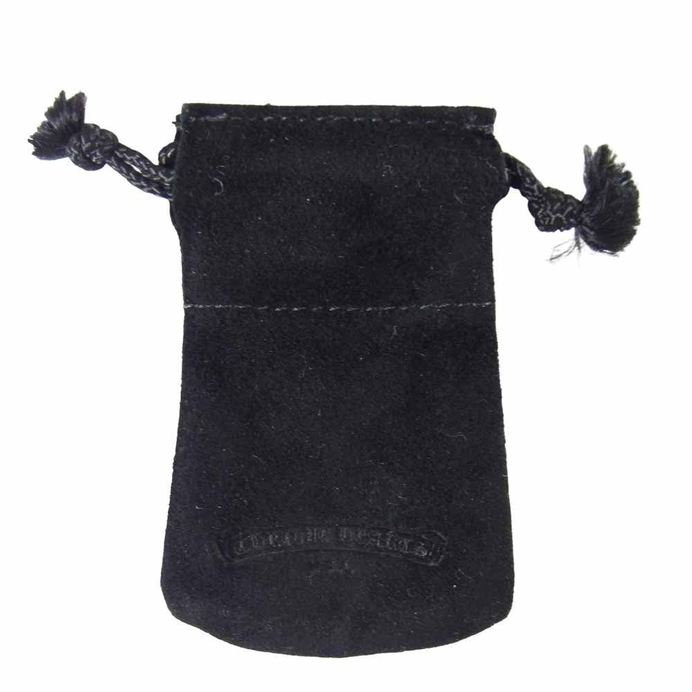 CHROME HEARTS クロムハーツ(原本無) TINY CH CROSS クロス フープ ピアス シルバー系【中古】