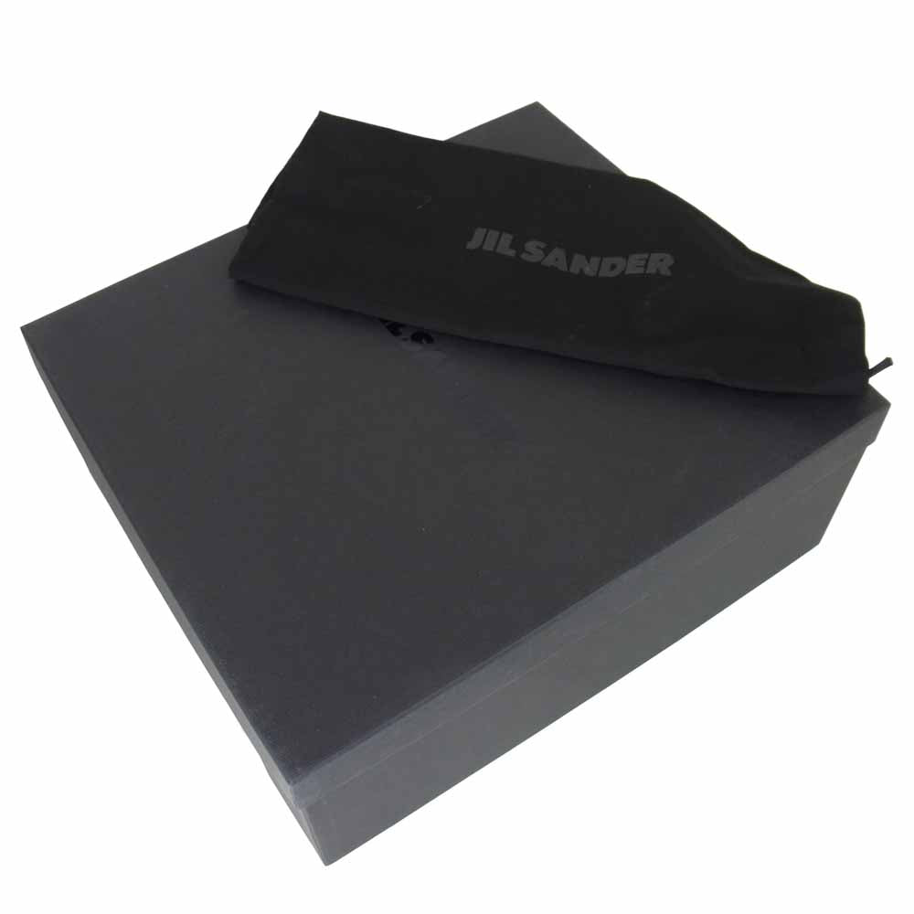 JIL SANDER ジルサンダー JP33010A サイドゴア チェルシー ブーツ ブラック系 40【新古品】【未使用】【中古】