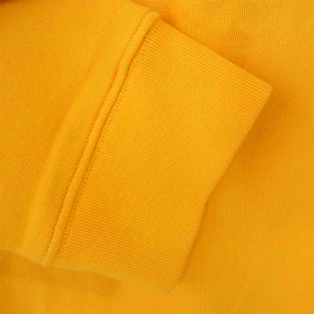 MSGM エムエスジーエム ロゴ プリント スウェット イエロー系 S【美品】【中古】
