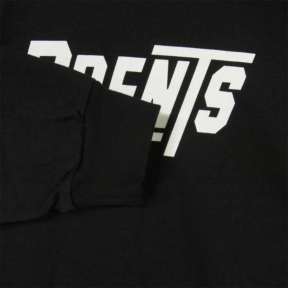 Deuxieme Classe ドゥーズィエムクラス BRENTS SPORTSWEAR ブレンツ スポーツウエア ロゴ 長袖 Tシャツ ブラック系 L【中古】