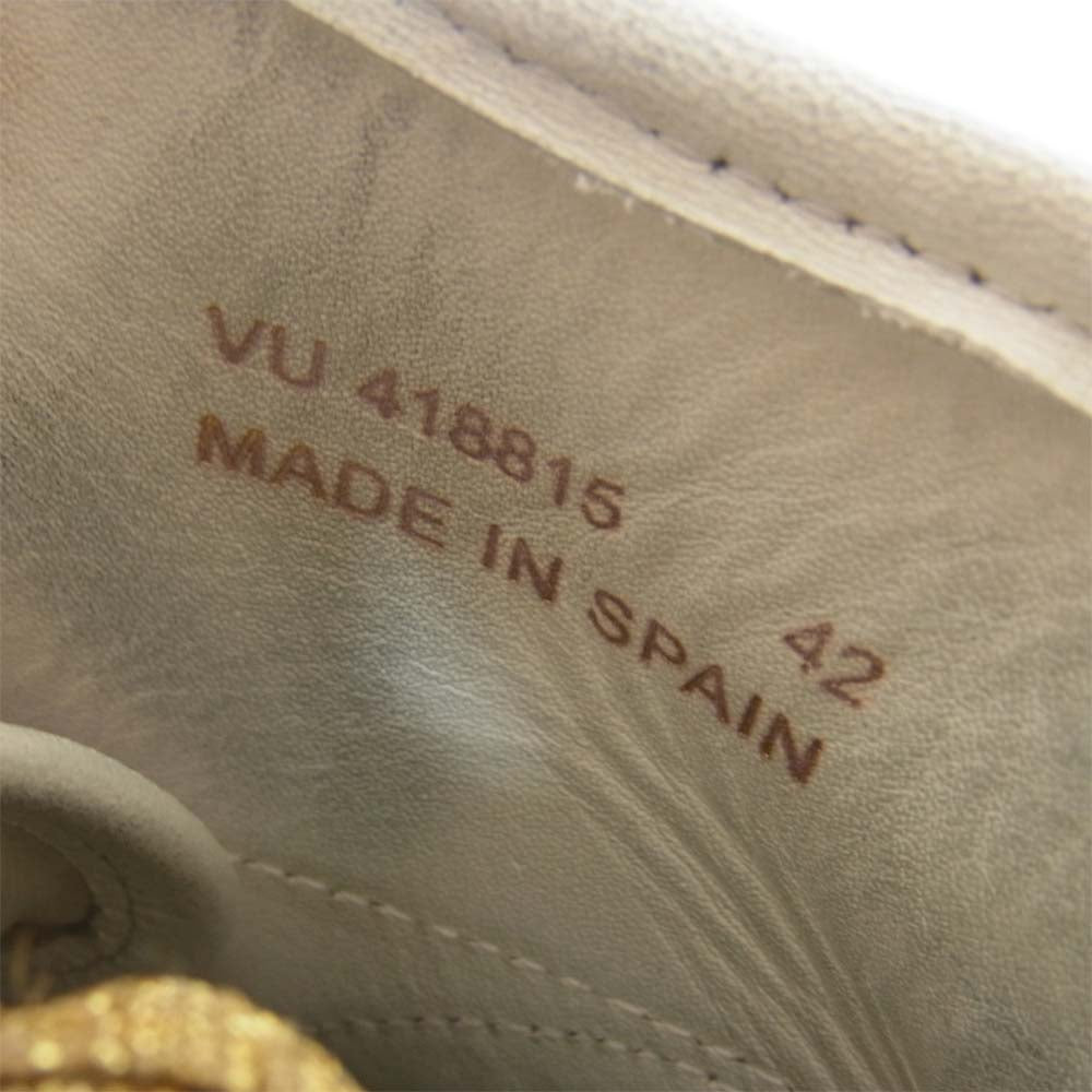 SAINT LAURENT サンローラン 16SS VU 418815 Court Classic Surf & Sound SL Checker チェッカー ハイカット スニーカー ブラック系 42【中古】