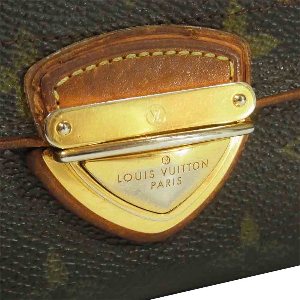 LOUIS VUITTON ルイ・ヴィトン M61781 ポルトフォイユ アストリッド モノグラム 長財布 ダークブラウン系【中古】
