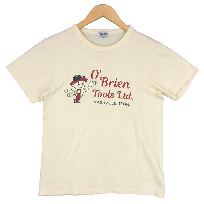 古着屋購入 PHERROW'S フェローズ  Tシャツ ネイビー 42 XL ◎フェローズ PHERROW\u0027S 定番バッファロー プリント半袖Tシャツ 25S-PT2 メンズ 2025春夏 [メール便可] | モアネット  casual select