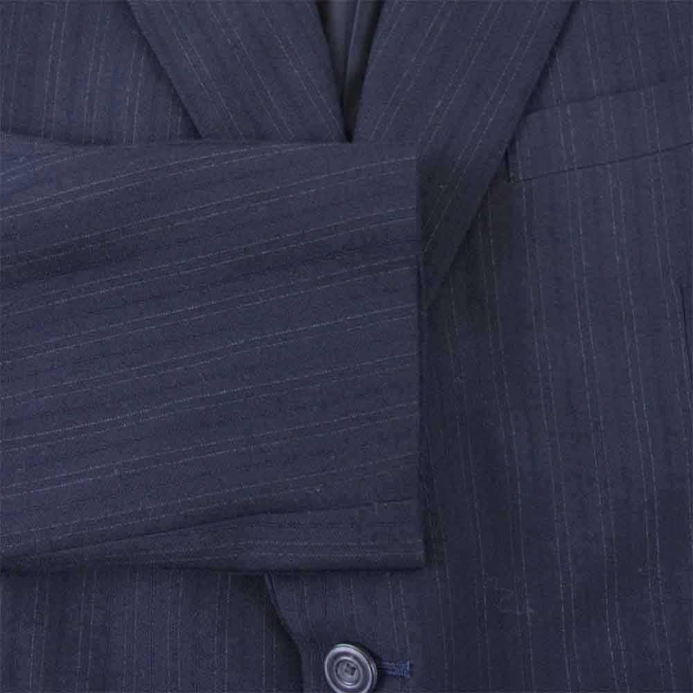 Yohji Yamamoto ヨウジヤマモト COSTUME'D HOMME コスチュームドオム シングル 2B セットアップ スーツ ダークネイビー系 M【中古】