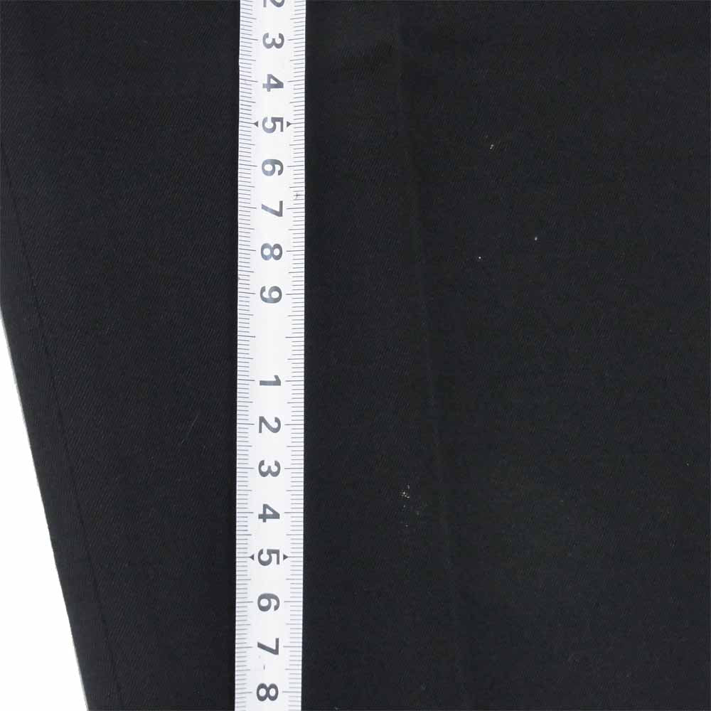 Yohji Yamamoto ヨウジヤマモト POUR HOMME プールオム 80s 丸ロゴ 初期タグ ウールギャバジン 2タック パンツ ブラック系 S【中古】