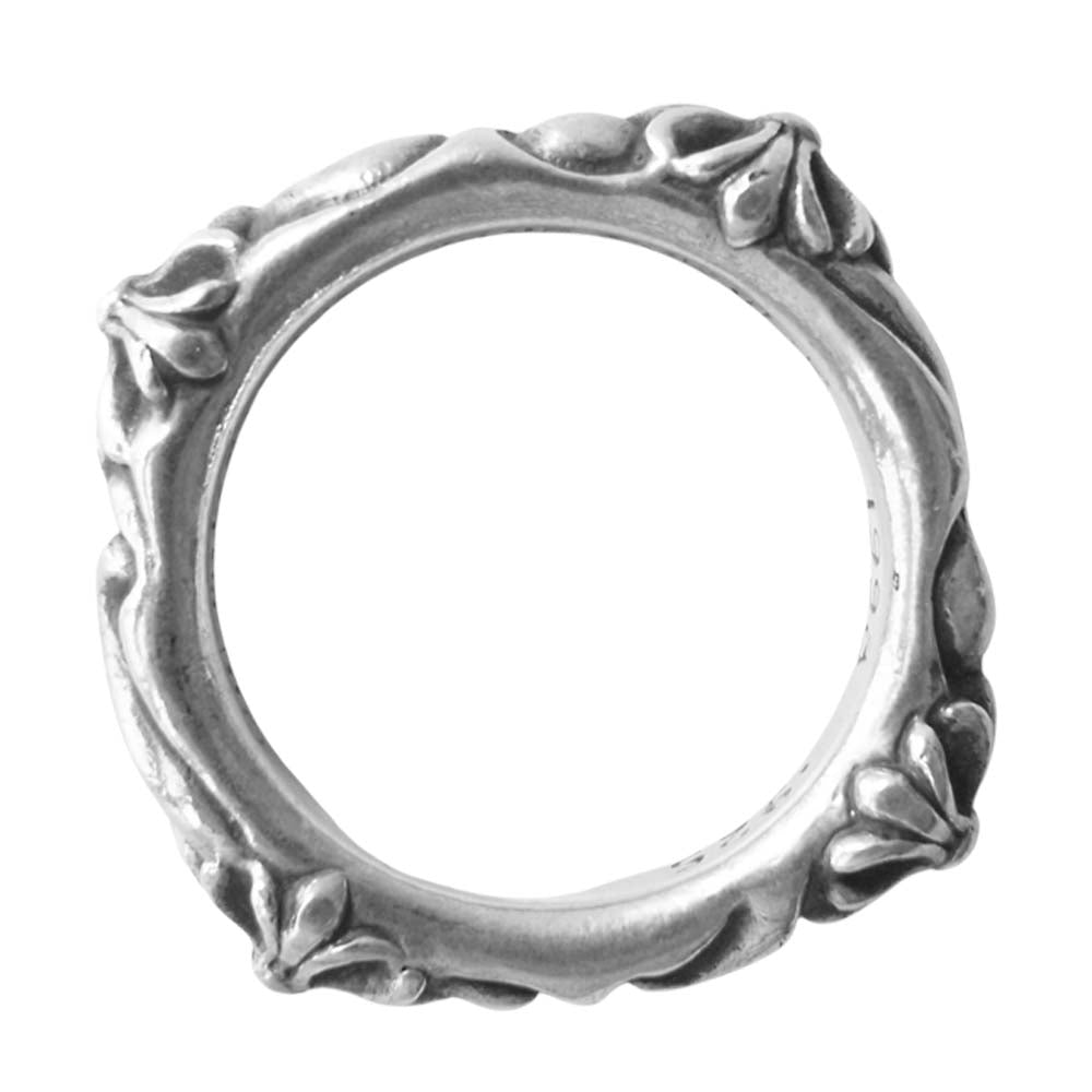 CHROME HEARTS クロムハーツ(原本無) SBT バンド リング シルバー系 17号程度【中古】