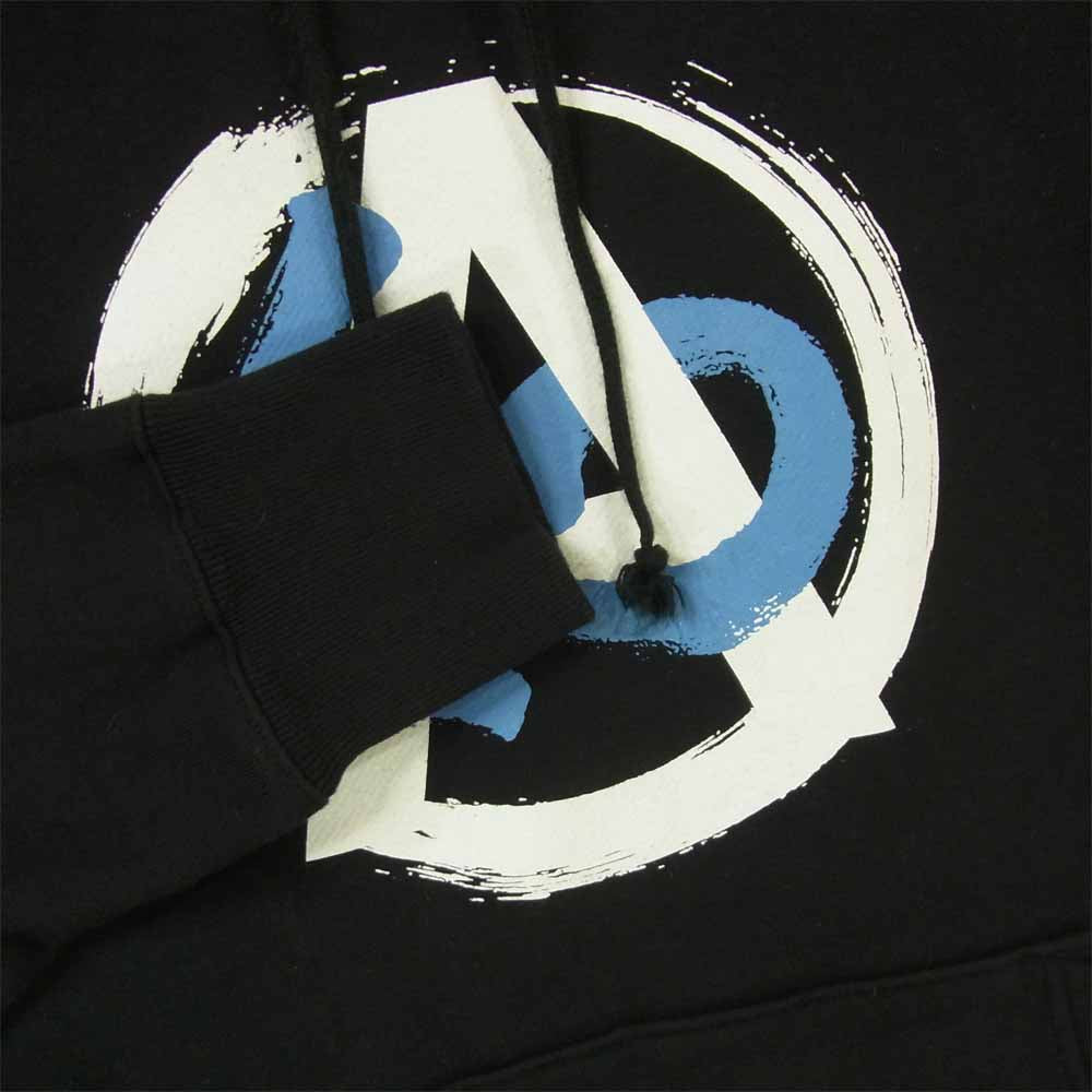 UNDERCOVER アンダーカバー UCZ4893-5 HOODIE 和 A プルオーバー パーカー コットン 日本製 ブラック系【中古】