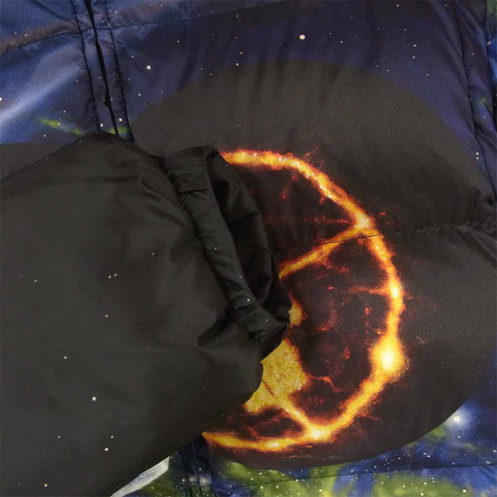 Supreme シュプリーム 18SS アンダーカバー UNDERCOVER Public Enemy Puffy Jacket パブリック エネミー パフィー ギャラクシー ジャケット ブラック系 M【美品】【中古】