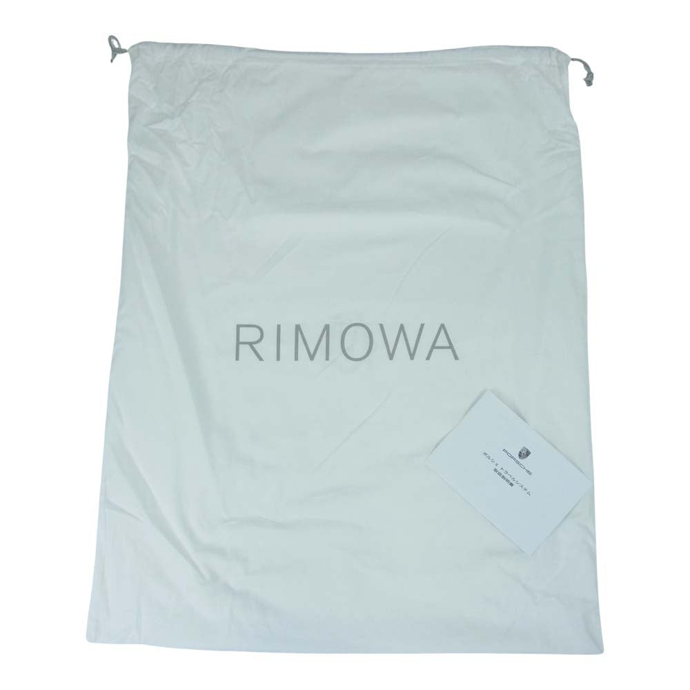 RIMOWA リモワ 8229058891 × PORSCHE ポルシェ 32L PTS Multiwheel 2.0M マルチホイール キャリーケース ホワイト系【新古品】【未使用】【中古】