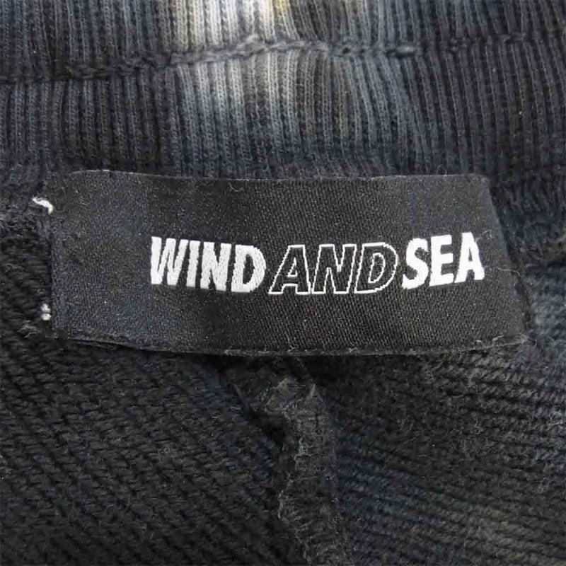 WIND AND SEA ウィンダンシー スウェット SWEAT 黒 ブラック