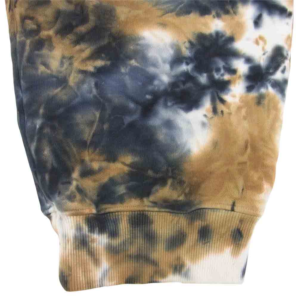 ウィンダンシー 20SS WDS-20S-PT-04 TIE DYE SWEAT PANTS タイダイ スウェット パンツ 黒紺茶系 XL【中古】