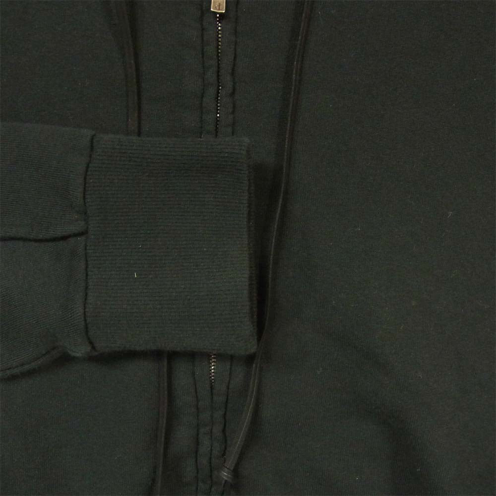 ATTACHMENT アタッチメント コットン ジップ パーカー 日本製 ブラック系 1【中古】