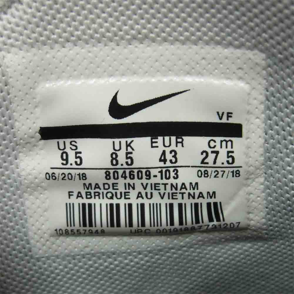 NIKE ナイキ 804609-103 AIR FORCE 1 MID エア フォース ワン ミッド スニーカー ホワイト系 27.5cm【中古】