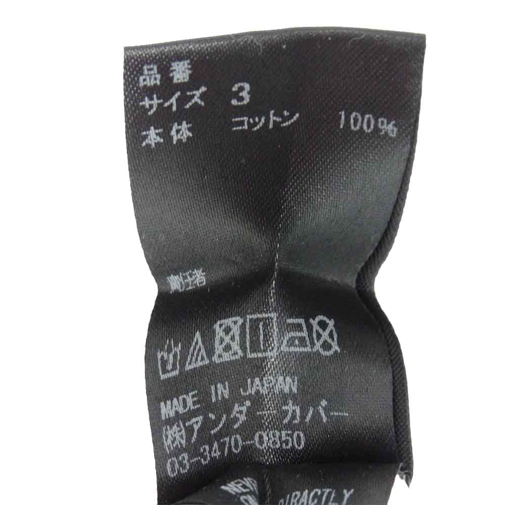 UNDERCOVER アンダーカバー BOU BANK OF UNDERCOVER プリント 半袖 Tシャツ ホワイト系 3【中古】