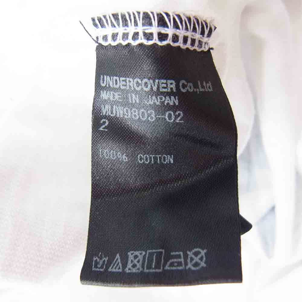 UNDERCOVER アンダーカバー MUW9803-02 MAD STORE マッドストア Tシャツ ホワイト ホワイト系 2【中古】