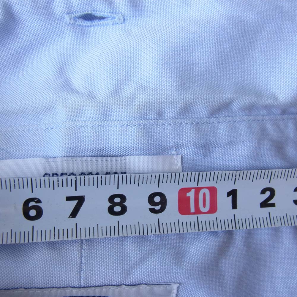 WTAPS ダブルタップス 141SPDT-SHM06 × トーマスメイソン THOMAS MASON S/S オックスフォード ボタンダウンシャツ ブルー系 S【中古】