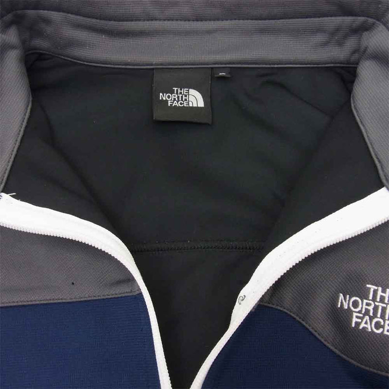 ノースフェイス NT61845 マッハ5ジャケット カーキ×ブラック Lサイズ