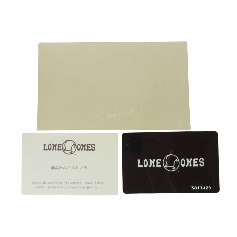 LONE ONES ロンワンズ 販売証明カード付属 MF HOOKS BALL CHAIN フック ボール チェーン 17インチ シルバー系 46cm【中古】